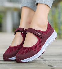 Ladies Slip-ons - AirFlow-Red-3.0-State of Style