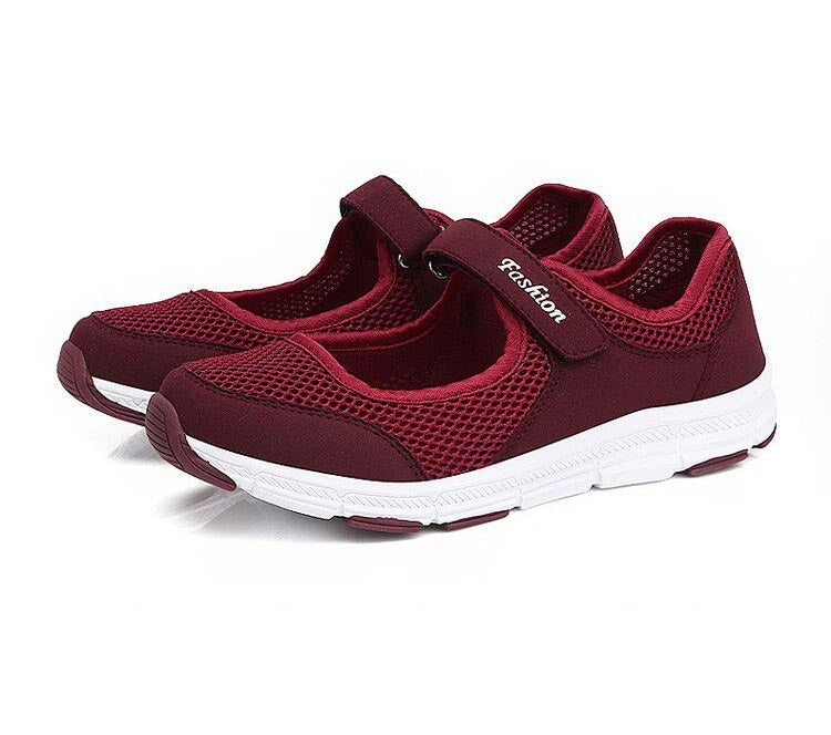 Ladies Slip-ons - AirFlow-Red-3.0-State of Style