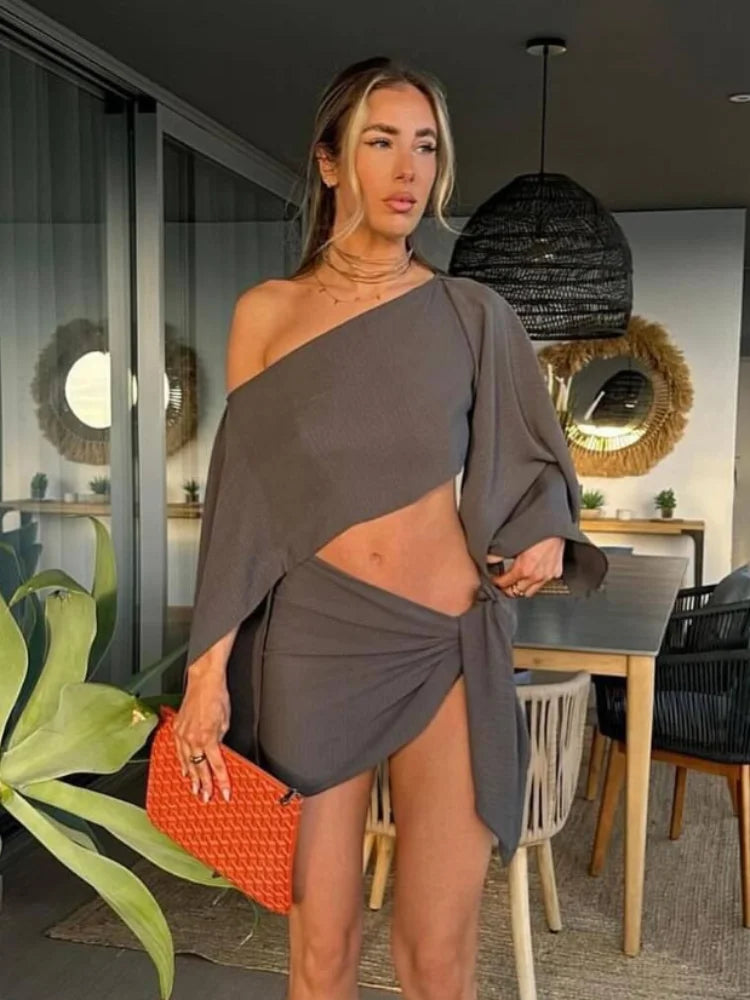Ladies' Summer Outfit – Elara-Gray-S-State of Style