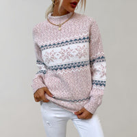 Ladies' sweater - Elara-Light Pink-XS-State of Style