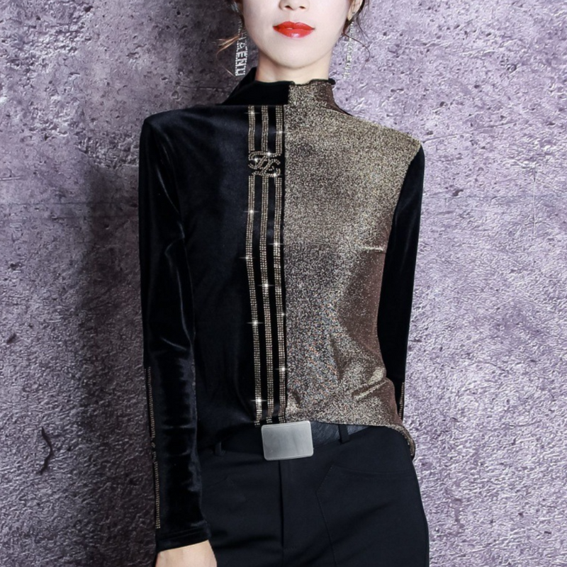 Ladies' Sweater with High Collar - Elise-XS-State of Style