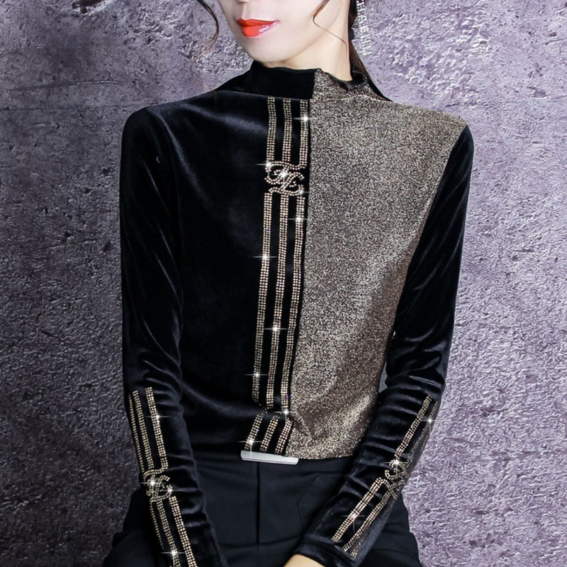 Ladies' Sweater with High Collar - Elise-XS-State of Style