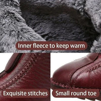Ladies' Winter Ankle Boots - CozyStep-Red-3.0-State of Style