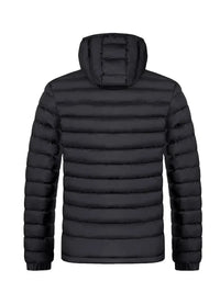 Ladies Winter Puffer Jacket with Hood - Arwen-Black-S-State of Style