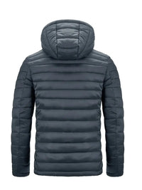 Ladies Winter Puffer Jacket with Hood - Arwen-Black-S-State of Style
