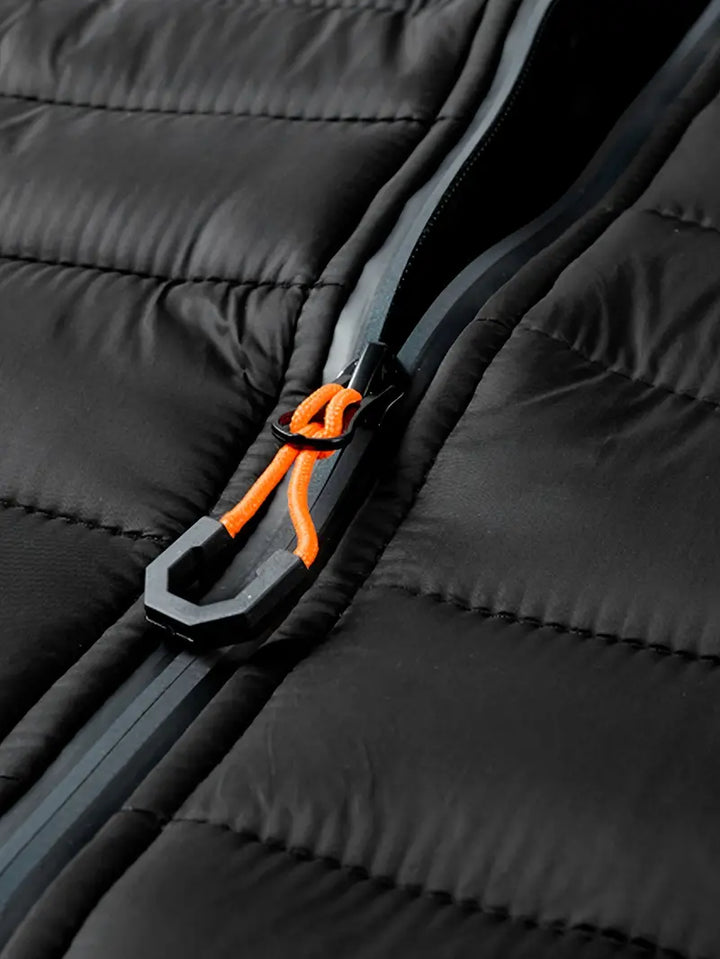 Ladies Winter Puffer Jacket with Hood - Arwen-Black-S-State of Style