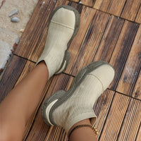 LailaSneaks | Sock Boot Sneakers for Women | Trendy Hybrid Footwear-Beige-4.5-State of Style