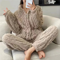 Laisa Pajama Set | The Coziest Pyjamas You'll Ever Own-Coffee-L-State of Style