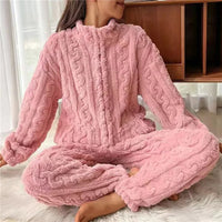 Laisa Pajama Set | The Coziest Pyjamas You'll Ever Own-Pink-L-State of Style