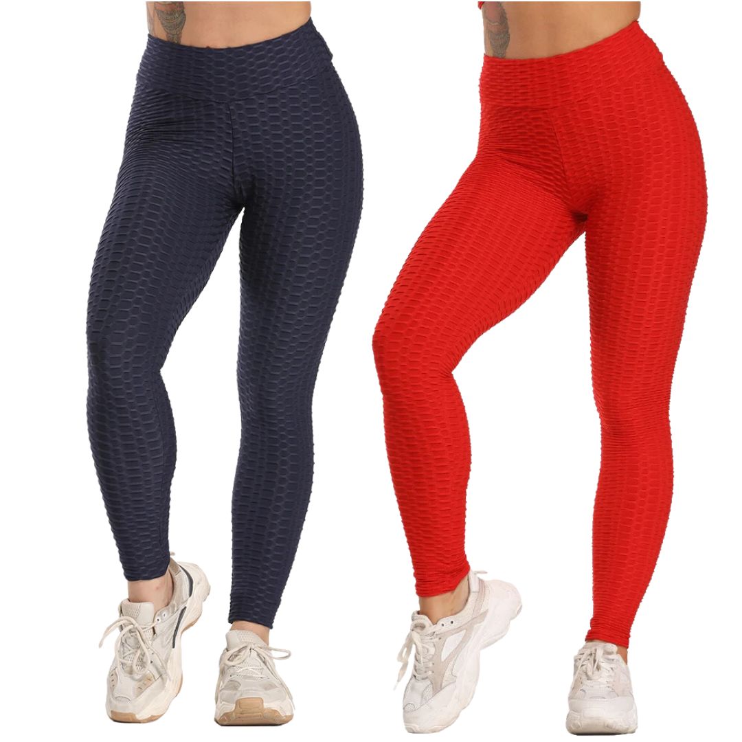 Lara Leggings | Buy 1 Get 1 Free-Black + Red-S-State of Style