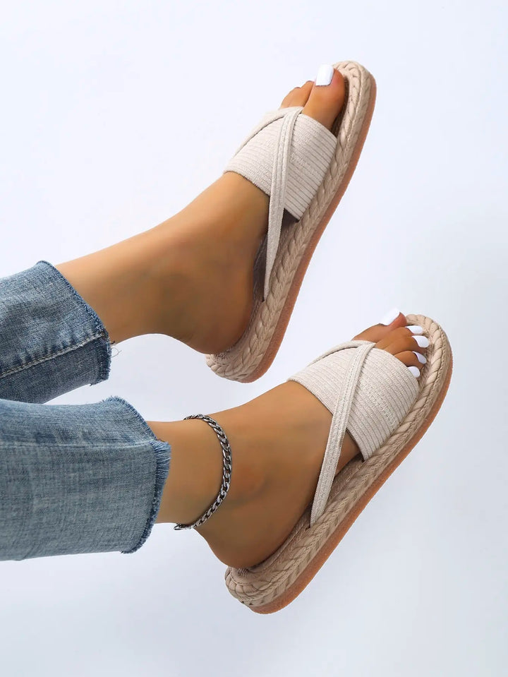 Lara - Orthopedische Crèmekleurige Sandalen-Beige-35-State of Style