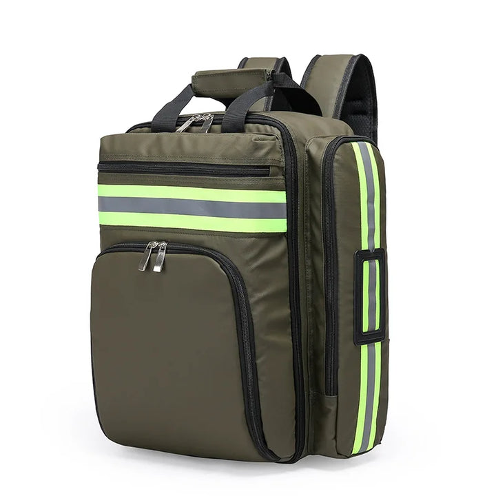 Large First Aid and Survival Backpack - RescueReady-Olive Green-State of Style