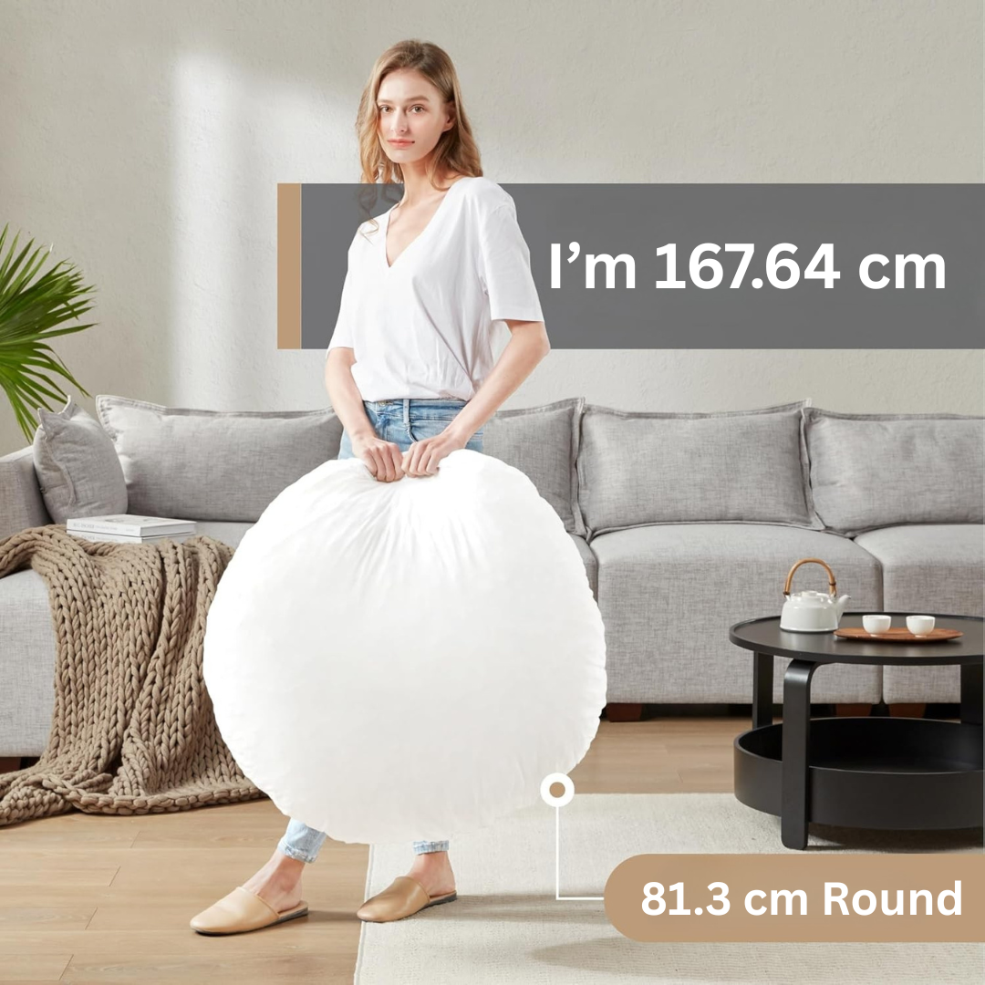 Large Round Memory Foam Meditation Cushion-State of Style