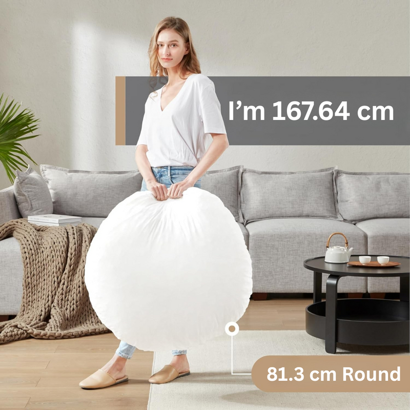 Large Round Memory Foam Meditation Cushion-State of Style