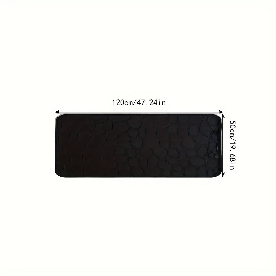 Large Striped Bath Mat - Aurora-Grey-50x120cm-State of Style