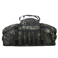 Large Tactical Travel Bag and Backpack - TrailTrek Duffle-Black-L-State of Style