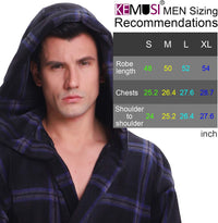 Lars Luxury Men's Robe with Hood-Black-S-State of Style