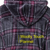 Lars Luxury Men's Robe with Hood-Black-S-State of Style