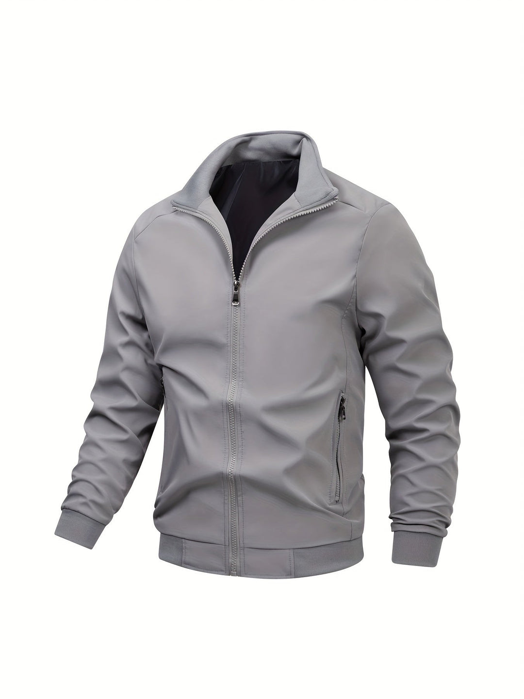 Jacket with Stand-Up Collar – Sven