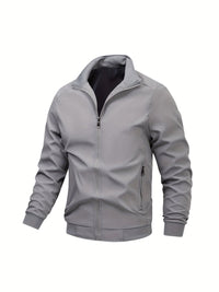 Jacket with Stand-Up Collar – Sven
