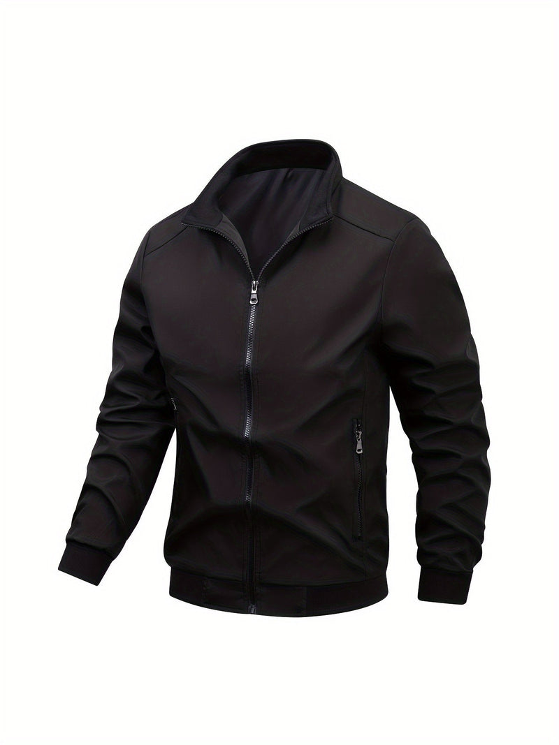 Jacket with Stand-Up Collar – Sven