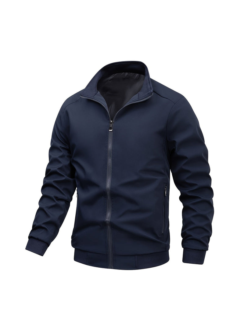 Jacket with Stand-Up Collar – Sven