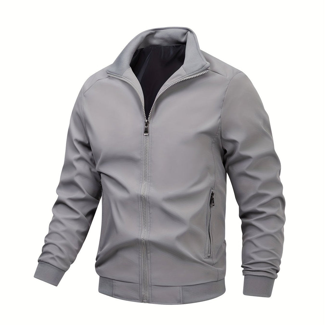 Jacket with Stand-Up Collar – Sven