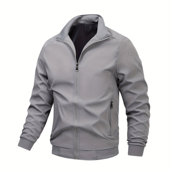 Jacket with Stand-Up Collar – Sven