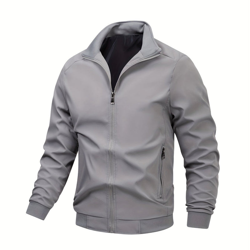 Jacket with Stand-Up Collar – Sven