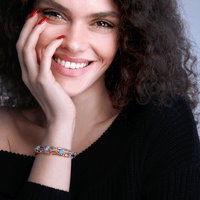 Layered Bracelet Turquoise & Opal – Isabelle-Turquoise-State of Style