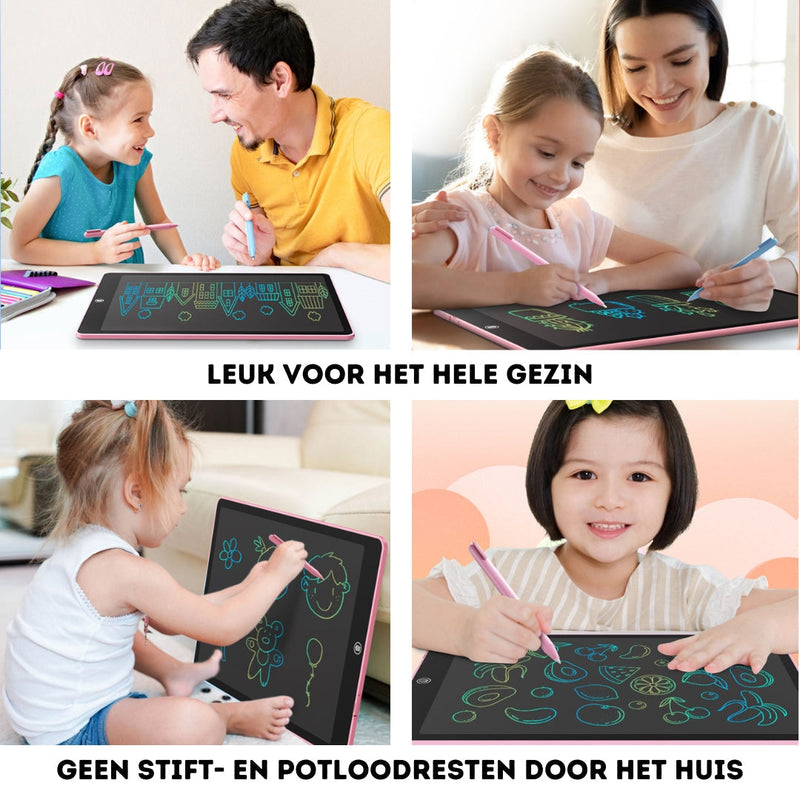 LCD Drawing Tablet for Kids - CreativeScribble-Black-State of Style