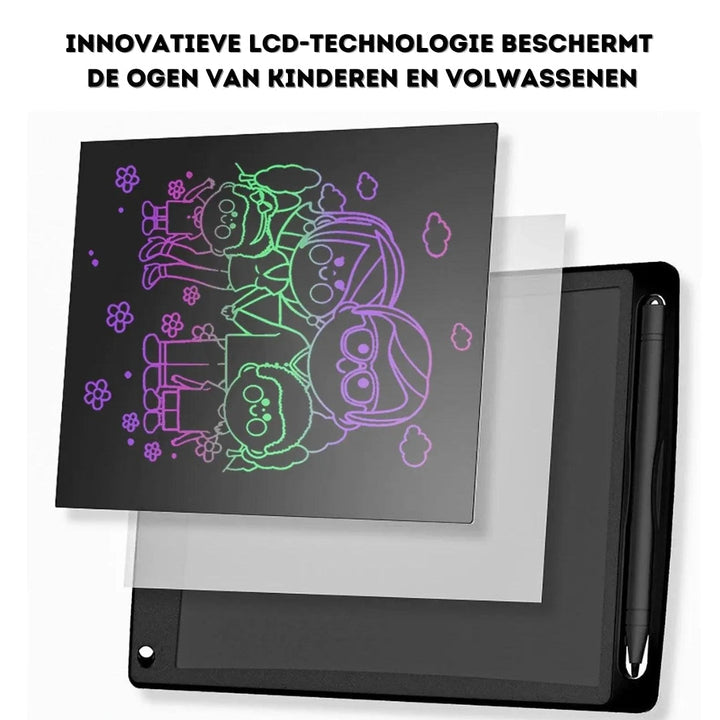LCD Drawing Tablet for Kids - CreativeScribble-Black-State of Style