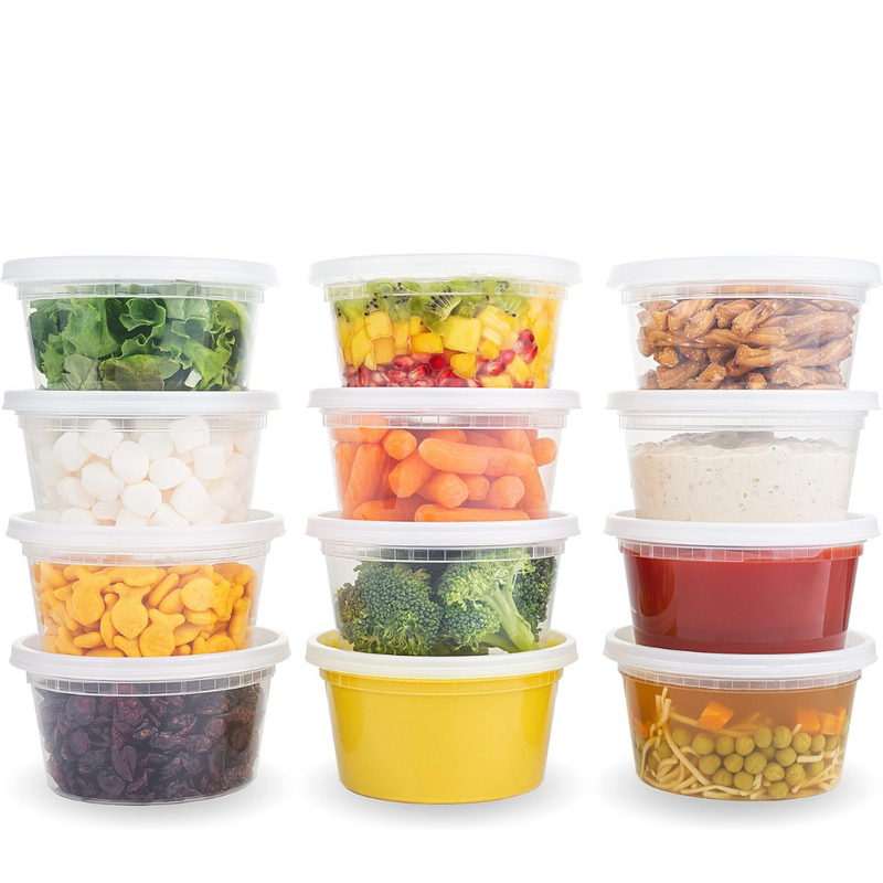 Leak-proof Deli Containers with Lids – 30 Pieces-350 ml-State of Style