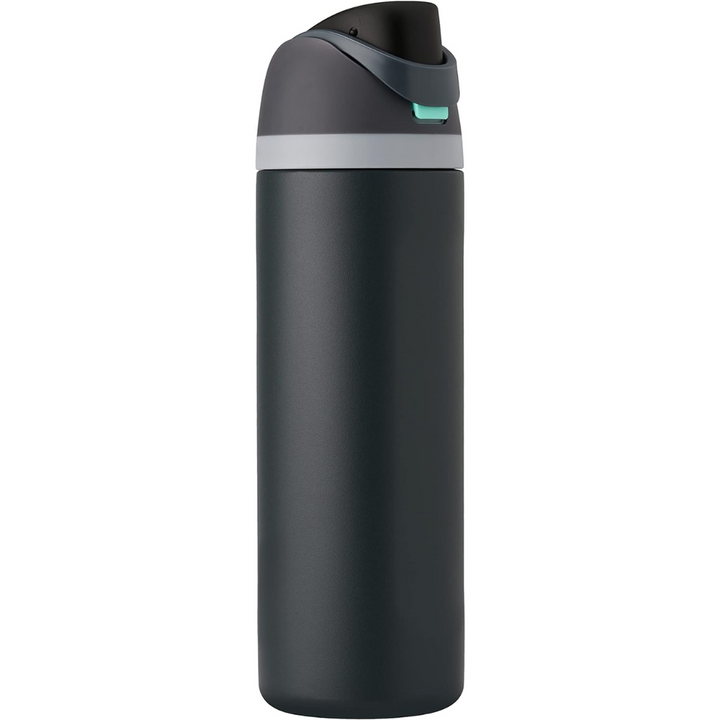 Leak-proof Insulated Stainless Steel Water Bottle with Straw - BPA-free-Black-450 ml-State of Style
