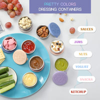 Leak-proof Stainless Steel Sauce Cups (6 Pieces) - FlavorPods-45ml-State of Style