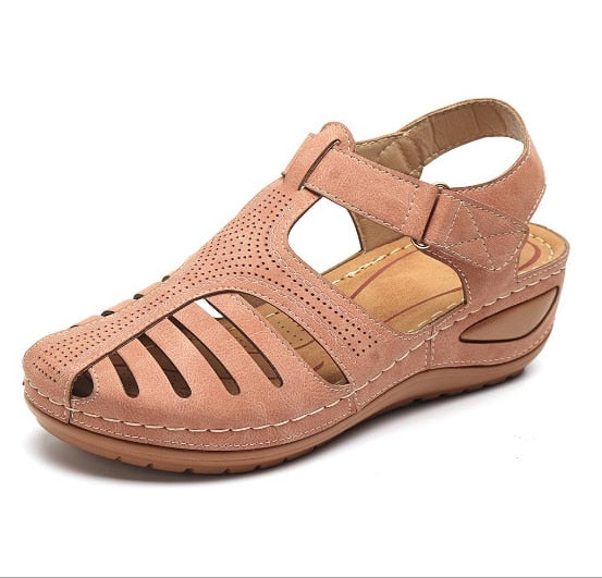 Learning Orthopedic Ladies Sandals – Elin-Pink-4.5-State of Style