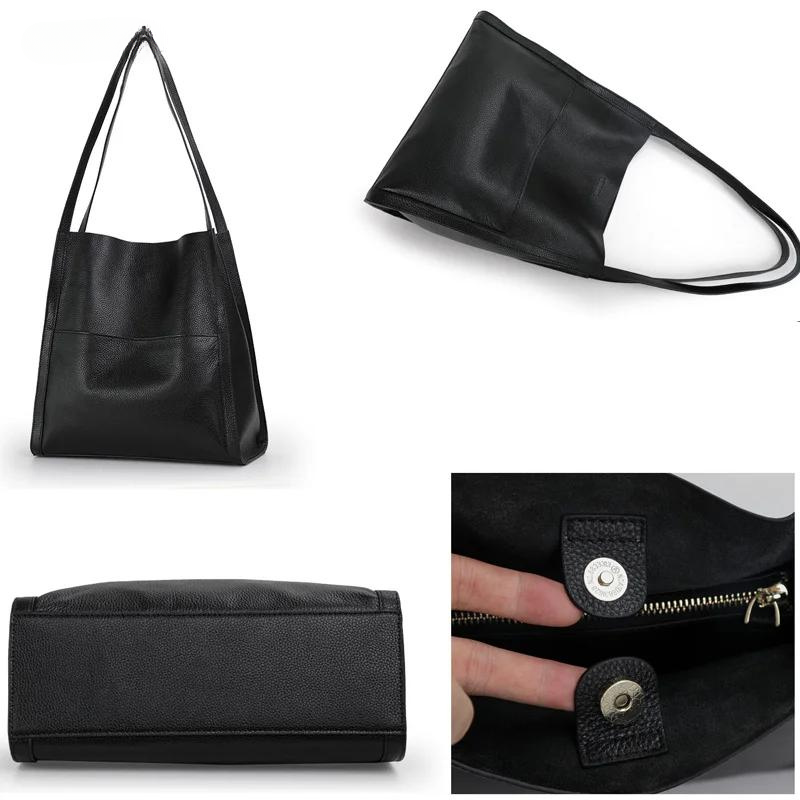 Leather Shoulder Bag - Aria-Brown-State of Style