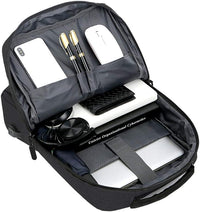 Slim Waterproof Laptop Backpack with USB Port