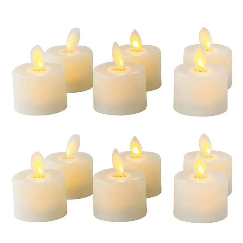 LED Candle Set - Aurora-12 pieces-State of Style
