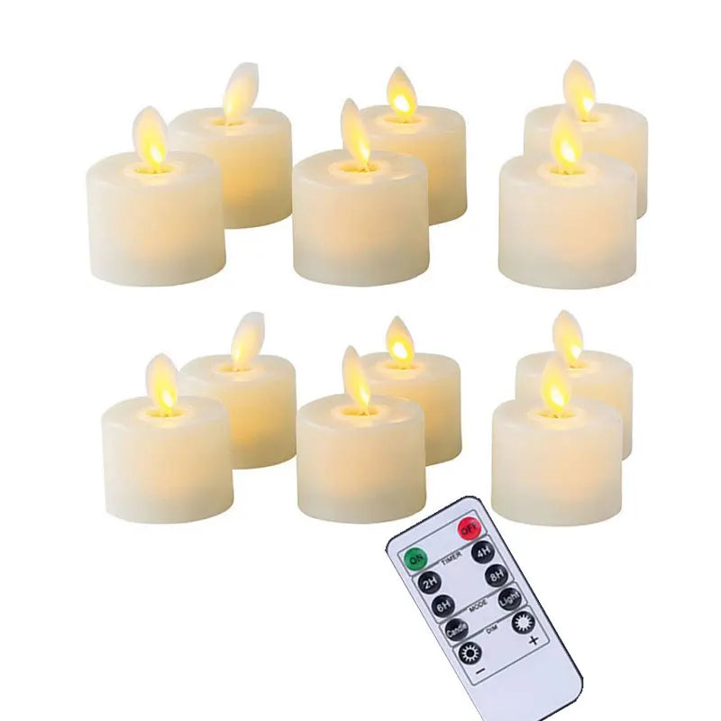 LED Candle Set - Aurora-4 pieces-State of Style