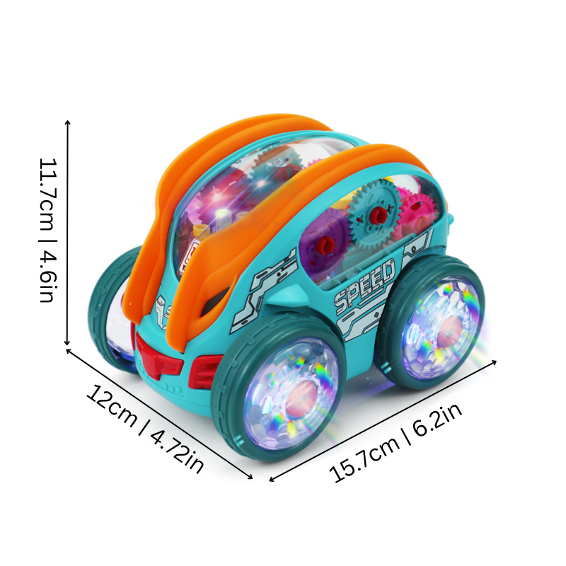 LED Car with Music and Motion - SpeedySpark-State of Style
