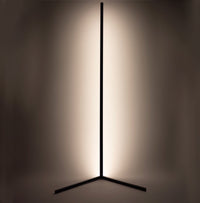LED Design Corner Lamp with Remote Control – Viorra-Black-Warm + Cold White Dimmable-State of Style