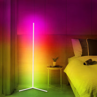LED Design Corner Lamp with Remote Control – Viorra-White-RGB-State of Style