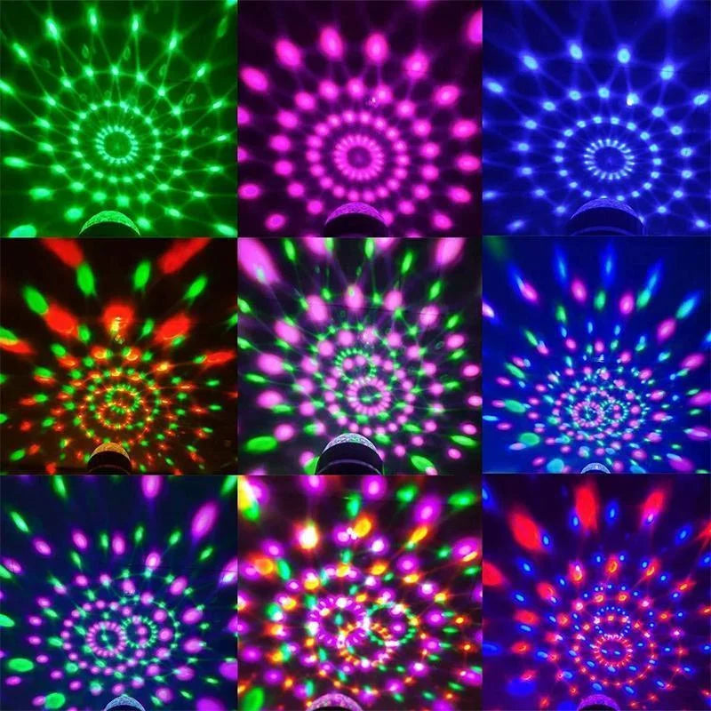 LED Disco Party Lamp – PartyGlow Spin-State of Style