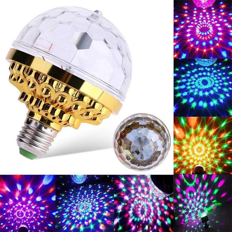 LED Disco Party Lamp – PartyGlow Spin-State of Style