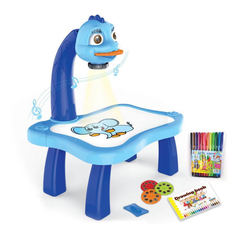 LED Drawing Projector with Music for Creative Kids - ArtBuddy-Blue-State of Style