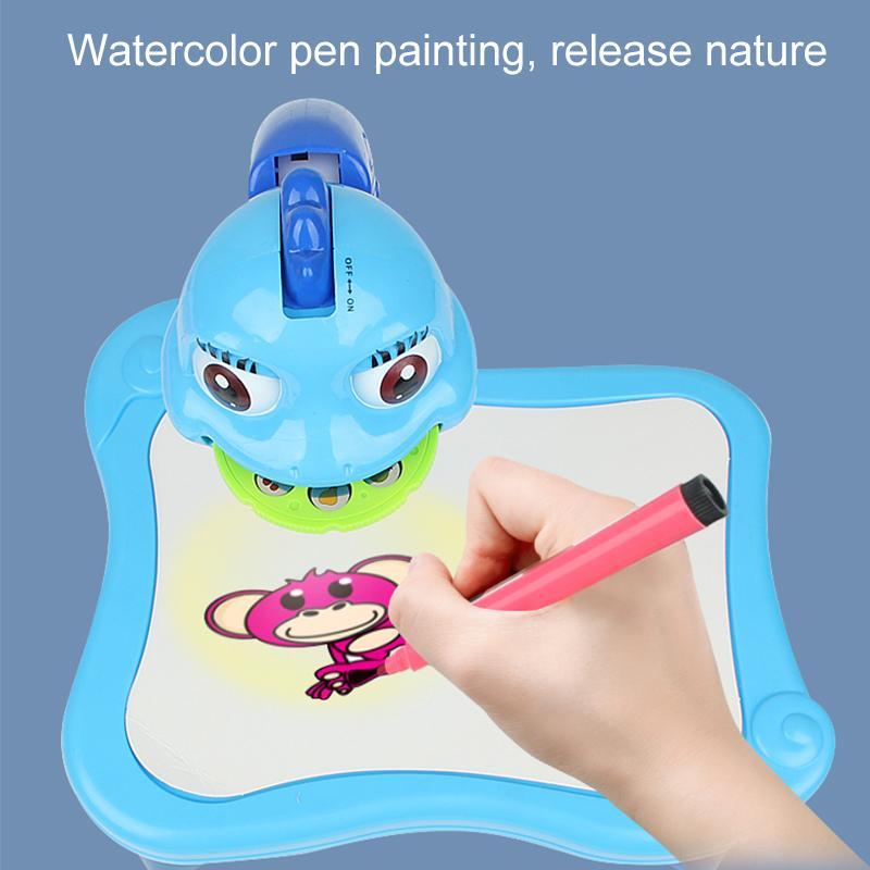LED Drawing Projector with Music for Creative Kids - ArtBuddy-Pink-State of Style