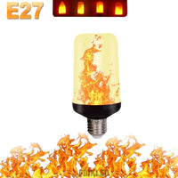 LED FLAME LIGHT PARTY LAMP - 4 MODES SIMULATING FIRE-E14 3Modes A-State of Style