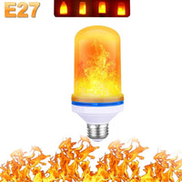 LED FLAME LIGHT PARTY LAMP - 4 MODES SIMULATING FIRE-E14 3Modes A-State of Style