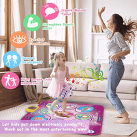 LED Interactive Dance Mat - RhythmGlow-Princess-State of Style